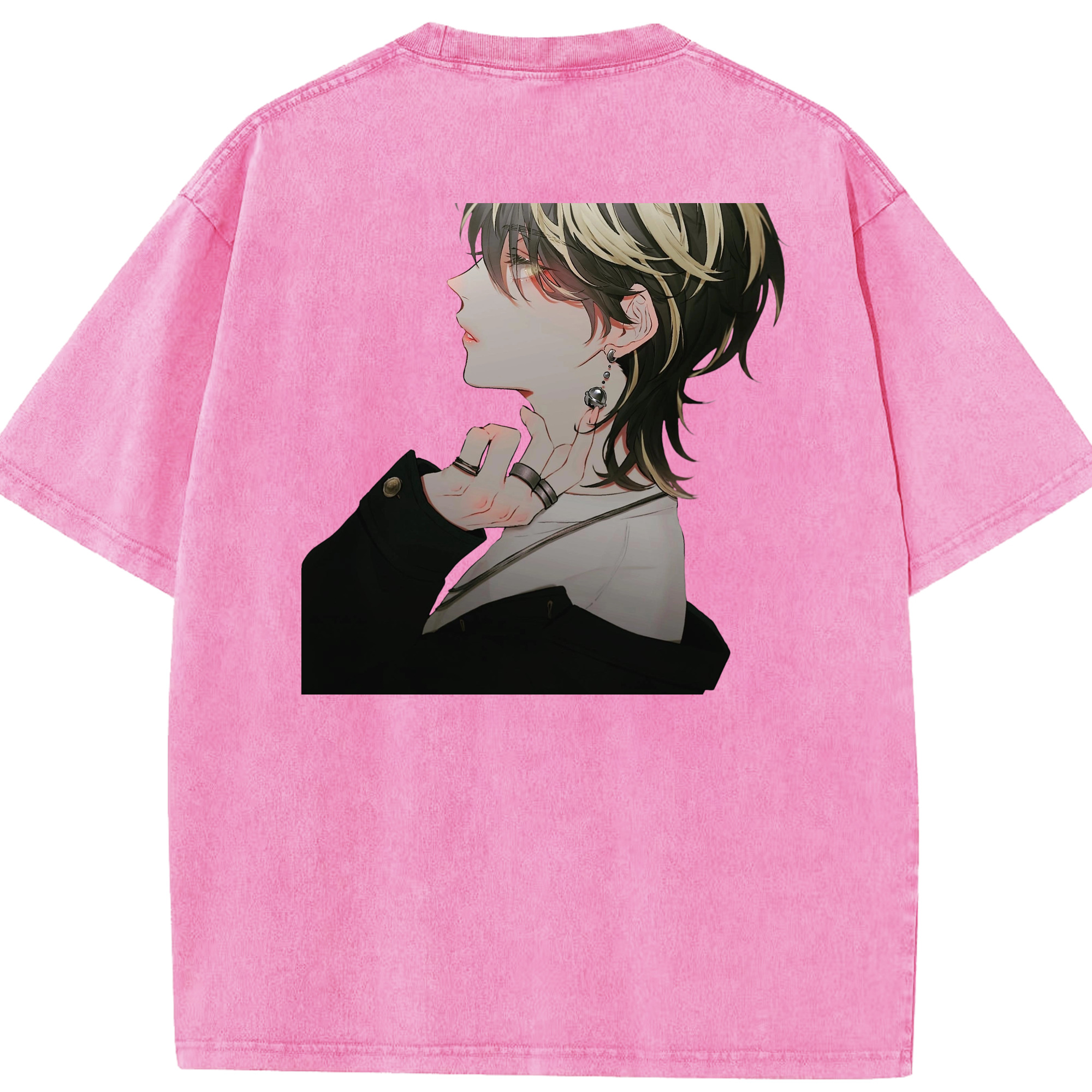 （画像用） 東京リベンジャーズ Tokyo Revengers 綿100% ヴィンテージ風 半袖Tシャツ（背面プリント）